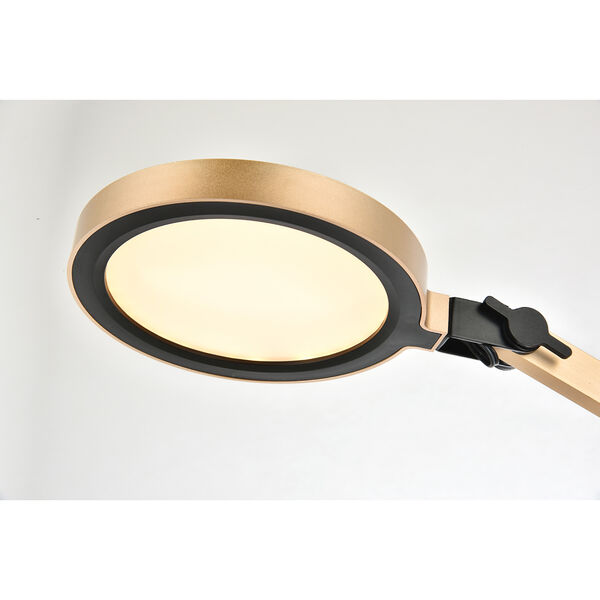 Illumen Champagne Gold One-Light LED Desk Lamp, image 3