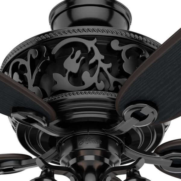 Promenade Gloss Black 54-Inch DC Motor LED Ceiling Fan, image 6