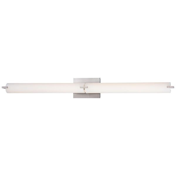 Tube Brushed Nickel 4.75-Inch 96 Light LED Bath Lamp, image 1