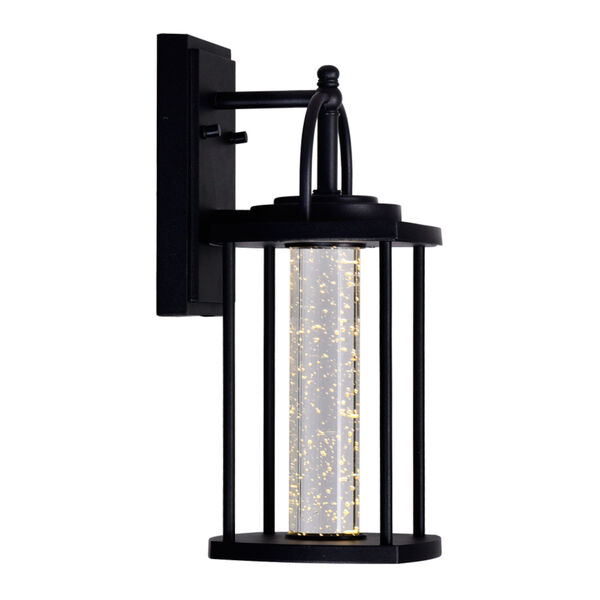 Greenwood Black 14-Inch LED Outdoor Wall Sconce, image 1
