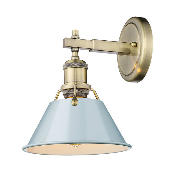 Orwell Aged Brass One-Light Wall Sconce, image 3