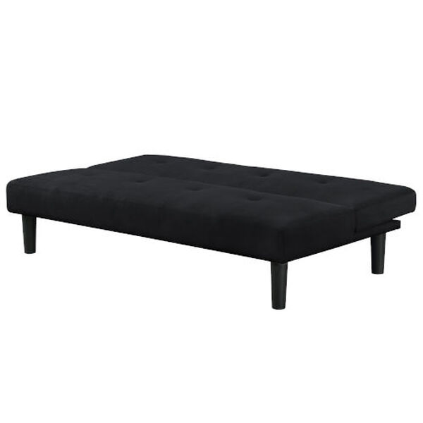Ellison Black Convertible Sofa, image 5