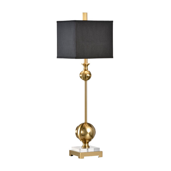 Gold One-Light 11-Inch Opus Lamp, image 1