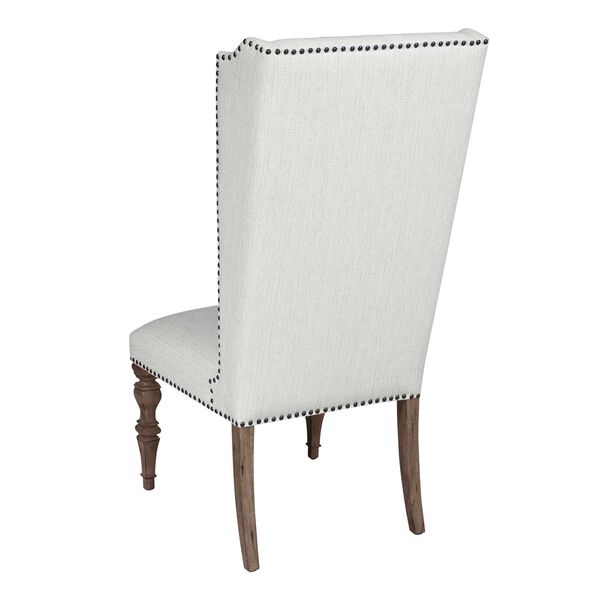 Garrison Cove Natural Upholstered Wing Back Chair, image 6