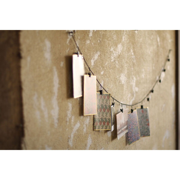 Chain Garland with Twelve Clips, image 1