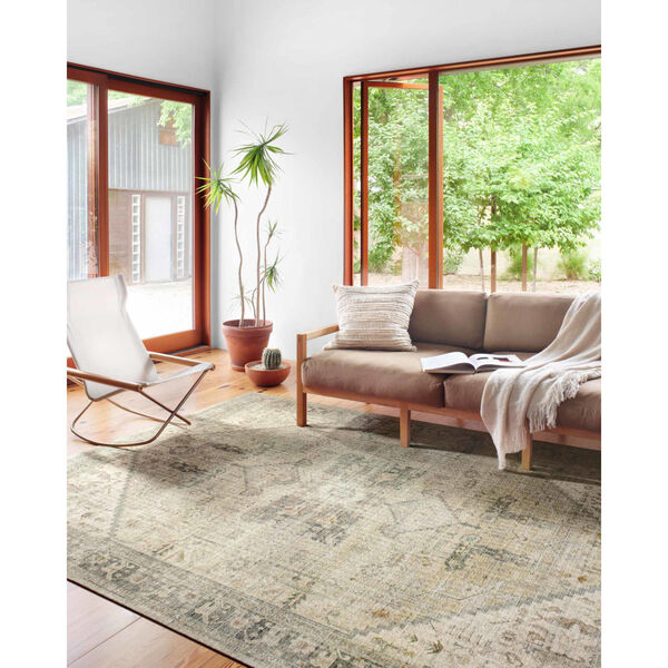Skye Natural and Sand Rectangular: 7 Ft. 6 In. x 9 Ft. 6 In. Area Rug, image 3