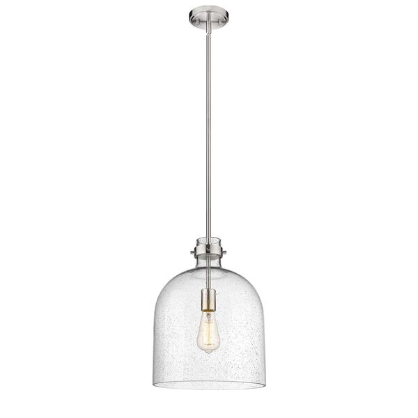 Pearson Brushed Nickel 12-Inch One-Light Pendant, image 1