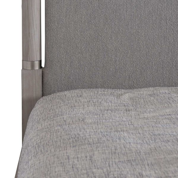 Trianon Taupe and White Canopy Bed, image 4