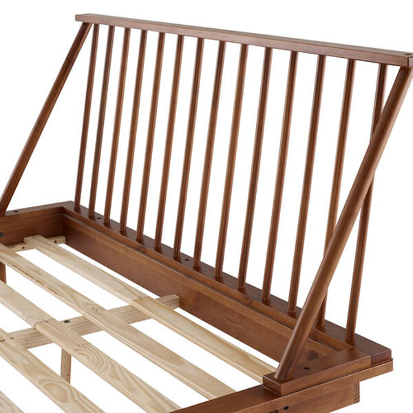 Queen Caramel Spindle Bed, image 7