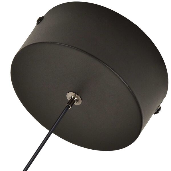 Capri Black Adjustable Two-Light Integrated LED Pendant, image 6