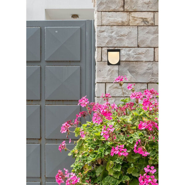 Raine Black Six-Light LED Outdoor Wall Sconce, image 6