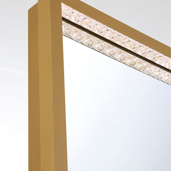 Cerissa Gold 54-Inch LED Wall Mirror, image 3