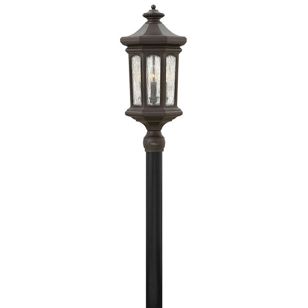 Raley Oil Rubbed Bronze Four-Light LED Outdoor Post Mount, image 3