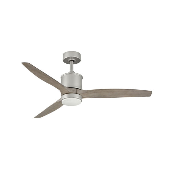 Hover Brushed Nickel LED 52-Inch Ceiling Fan, image 1