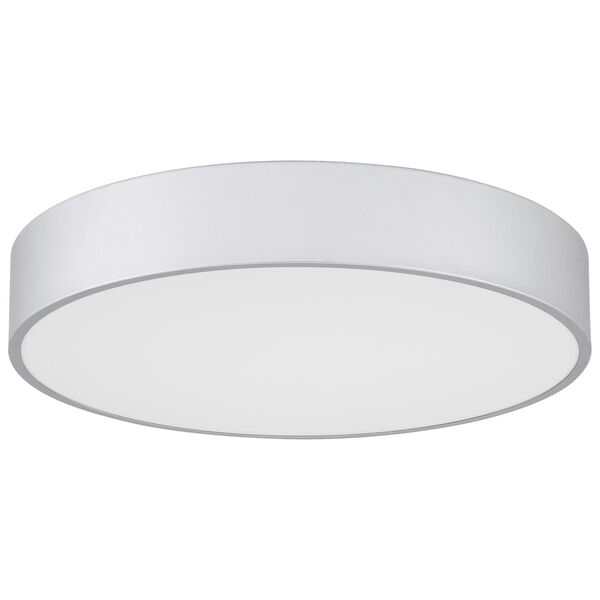 Como Silver Outdoor Intergrated LED Flush Mount, image 2