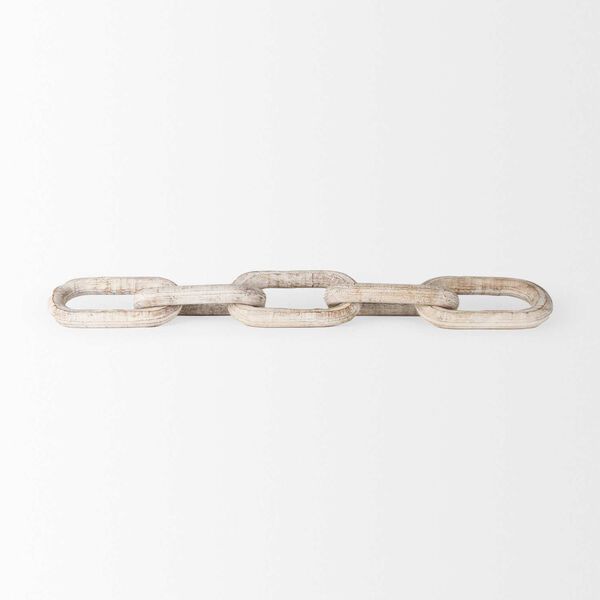 Alix Beige Link Chain Decorative Object, image 2