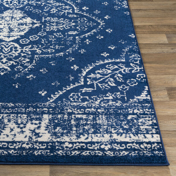 Chester Dark Blue Rectangle 7 Ft. 10 In. x 10 Ft. 3 In. Machine Woven Rug, image 3