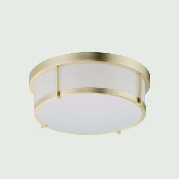 Rogue LED Satin Brass LED Flush Mount, image 1