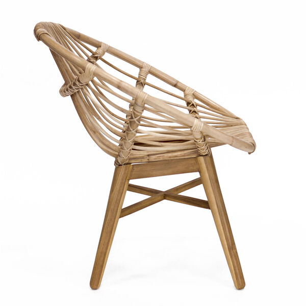 Florida Natural Rattan Chair, image 2