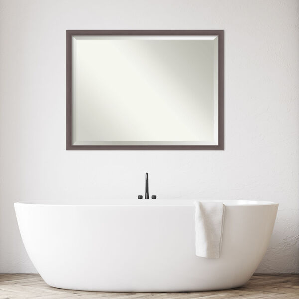 Urban Pewter 43W X 33H-Inch Bathroom Vanity Wall Mirror, image 3