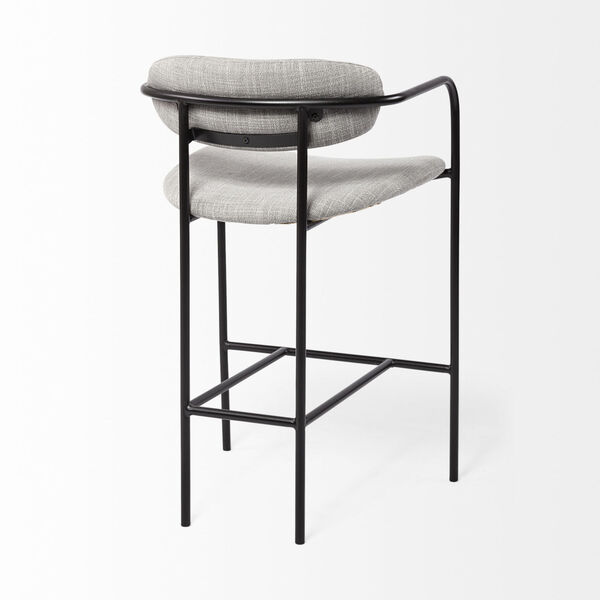 Parker Frost Gray Counter Height Stool, image 5