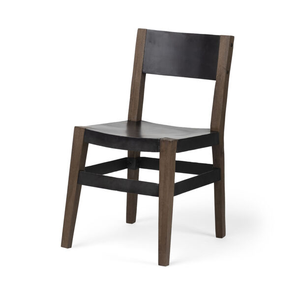 Nell I Black and Brown Dining Chair, image 1