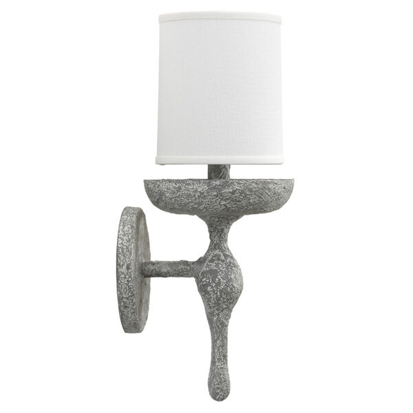 Concord Grey Plaster One-Light Wall Sconce, image 3