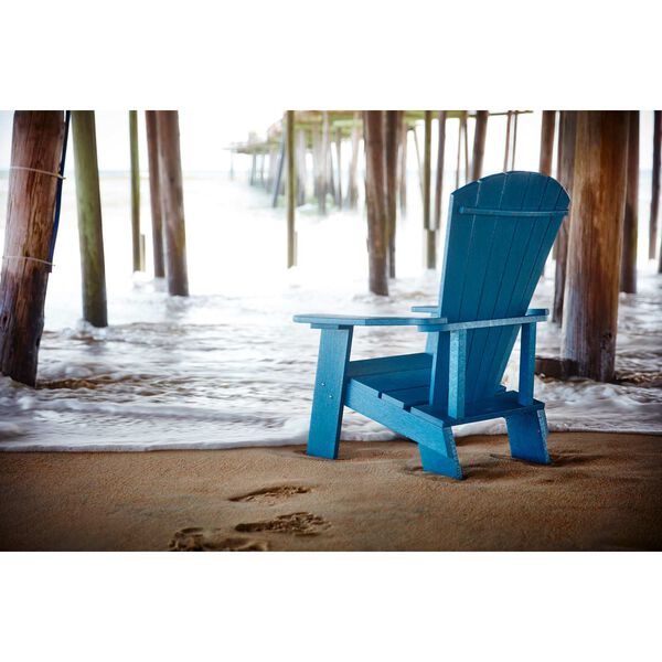 Capterra Casual Pacific Blue Adirondack Chair, image 9