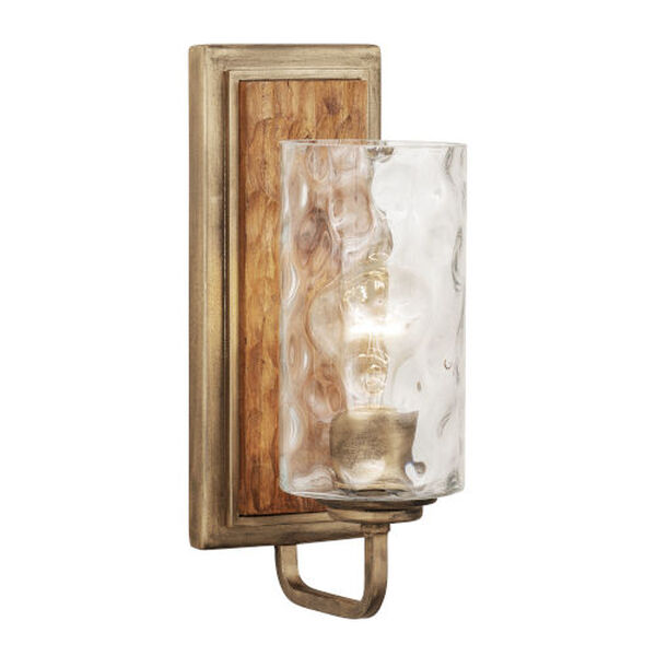 Hammer Time Havana Gold and Cinnamon One-Light Wall Sconce, image 1