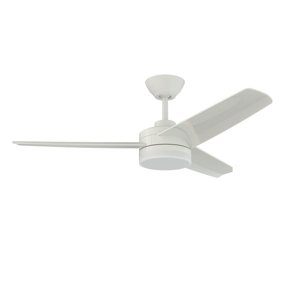 Sirocco White 44-Inch LED Ceiling Fan, image 1