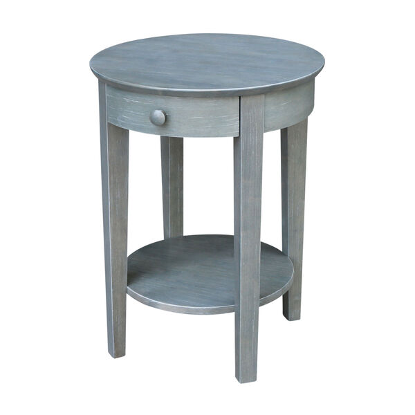 Phillips  Heather Grey 21-Inch  Accent Table with Drawer, image 1
