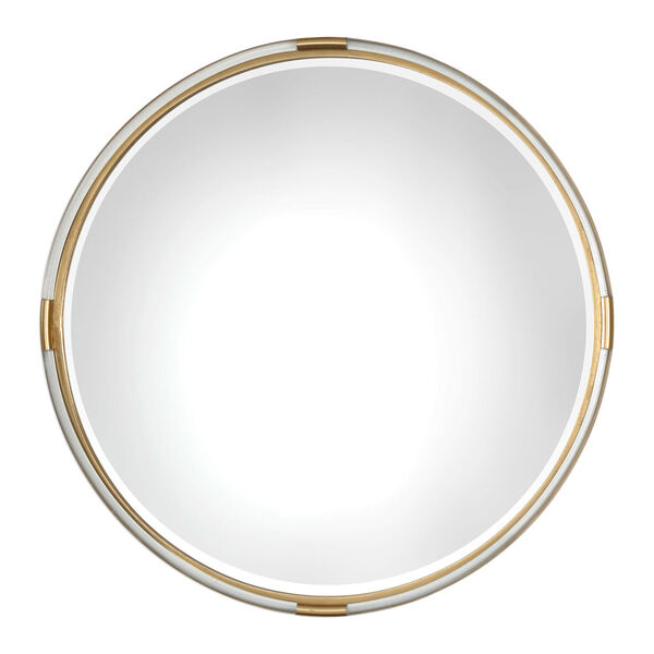 Mackai Round Gold Mirror, image 2