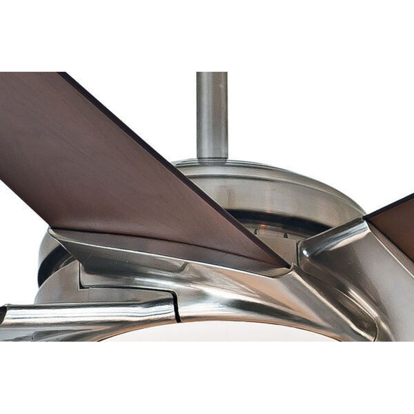 Stealth DC Brushed Nickel 54-Inch LED Energy Star Ceiling Fan, image 7