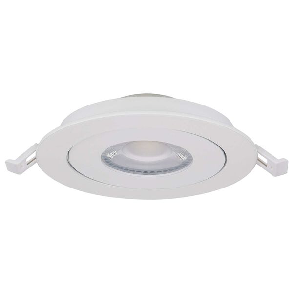 White Round LED Recessed Light, image 2