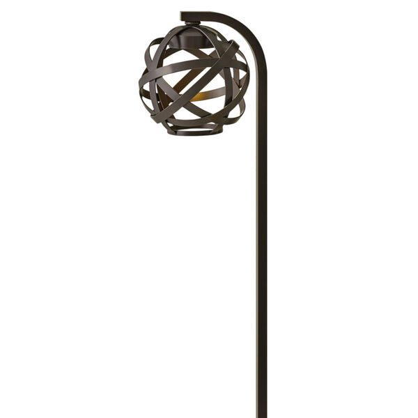 Carson Bronze LED Path Light with Etched Lens, image 1