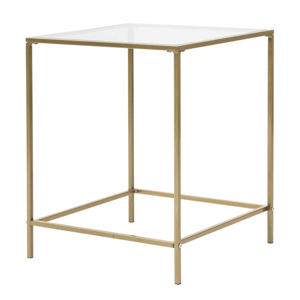 Arvi Brass 18-Inch Side Table, image 3