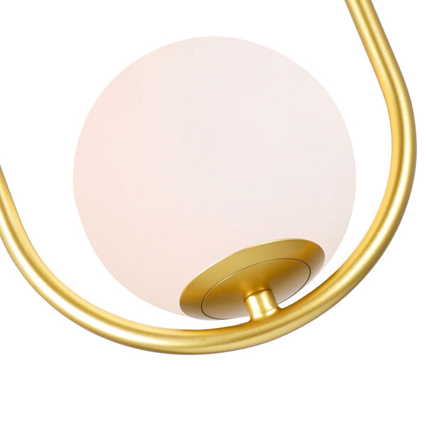 Celeste Medallion Gold LED Mini Pendant, image 5