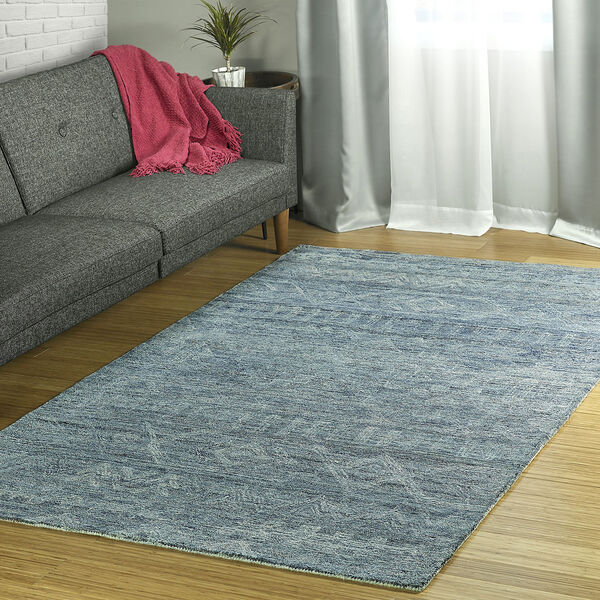 Palladian Blue Hand-Tufted 5Ft. x 7Ft. 9In Rectangle Rug, image 5