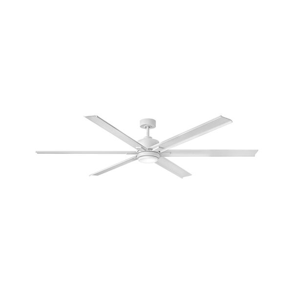 Indy Maxx Matte White 82-Inch LED Indoor Outdoor Fan, image 4