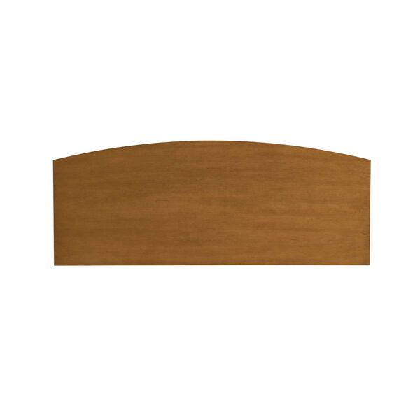 Laguna Brown Temple Bowfront Console Table, image 3