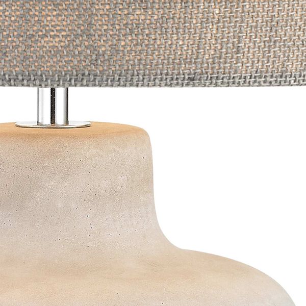 Rockport Polished Concrete One-Light 12-Inch Table Lamp, image 4