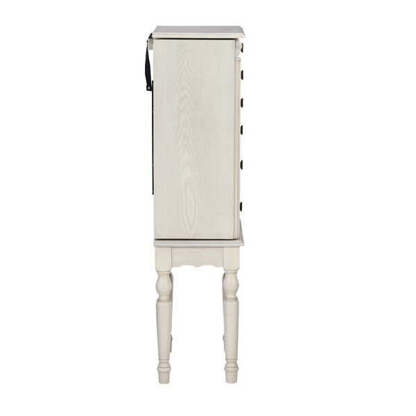 Egypt Off White Jewelry Armoire, image 3