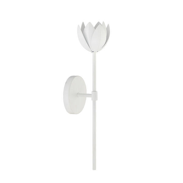 Lowry White LED Wall Sconce, image 2