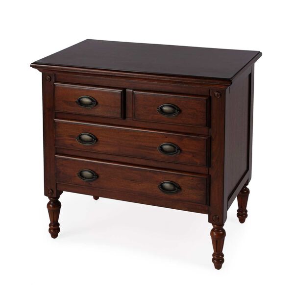Easterbrook Cherry Four-Drawer Chest, image 1