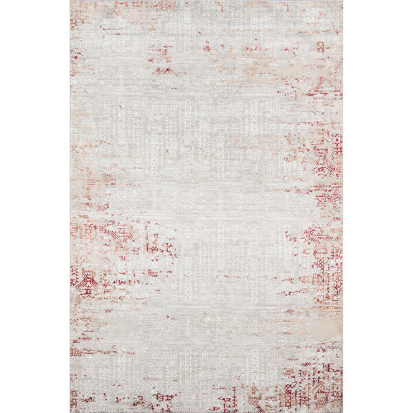 Genevieve Red Rectangular: 7 Ft. 9 In. x 9 Ft. 10 In. Rug, image 1
