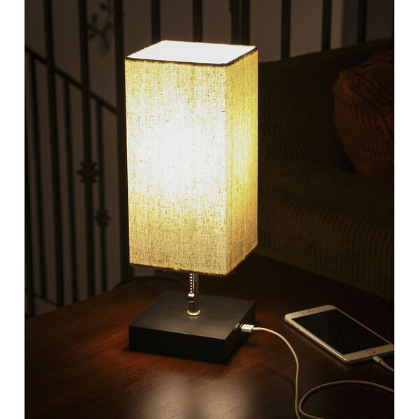 Grace Black LED Table Lamp, image 3