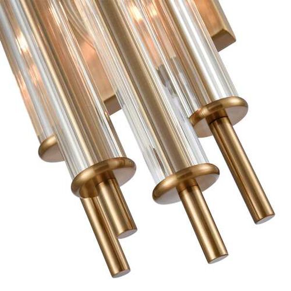 Serena Satin Brass Two-Light Wall Sconce, image 5