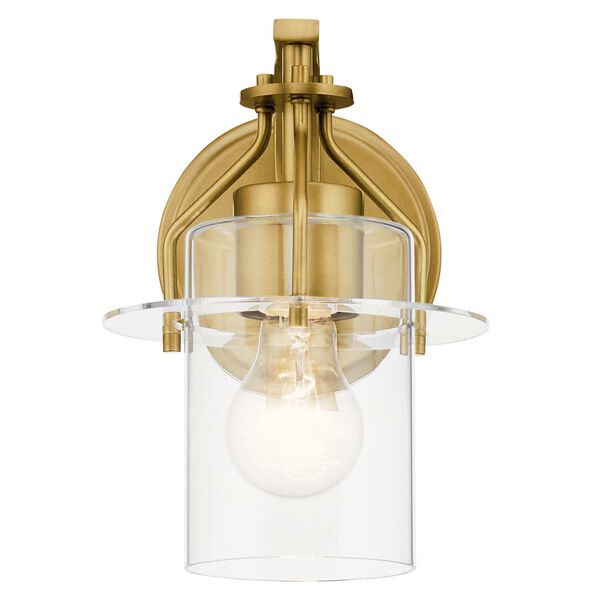 Everett Brushed Brass One-Light Wall Sconce, image 4
