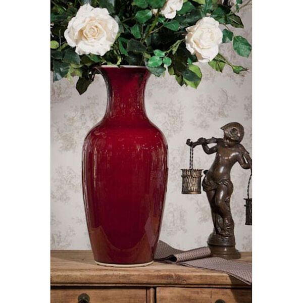 Oxblood Vase - (Open Box), image 1