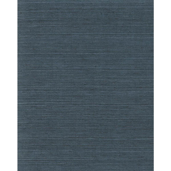 Plain Grass Blue Wallpaper- SAMPLE SWATCH ONLY, image 1
